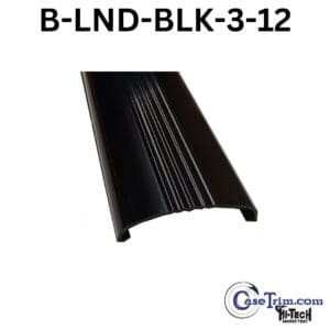 3" Lined Ribbed Black Bumper - 312 3" Lined Ribbed Black Bumper -