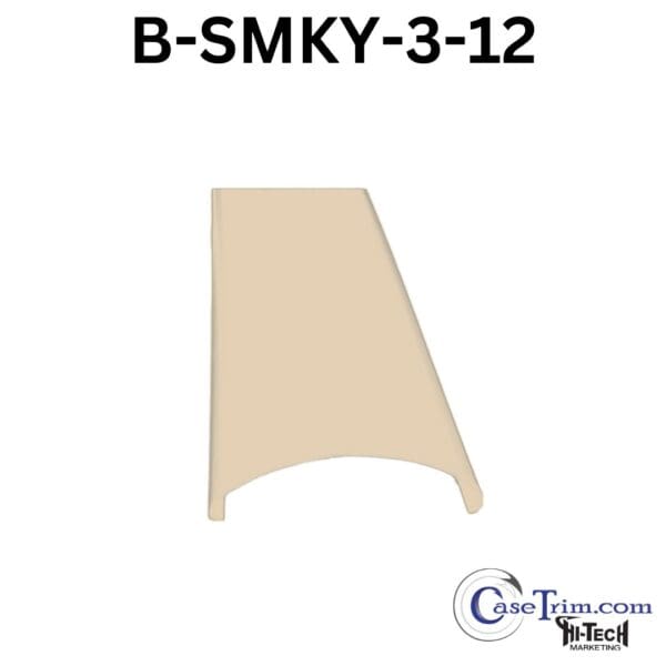 3″ C-Shaped Hussmann Style Smokey Beige Bumper - smky - 3 - 12.