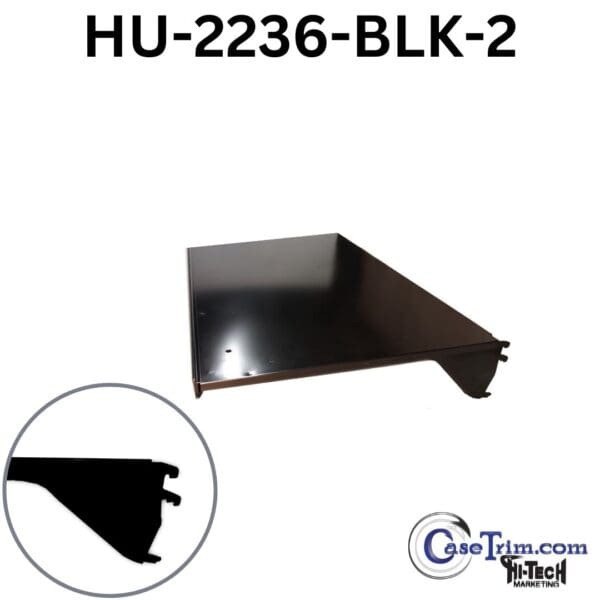 Shelf Hussmann Black 22x36 - 236 - blk - 2.