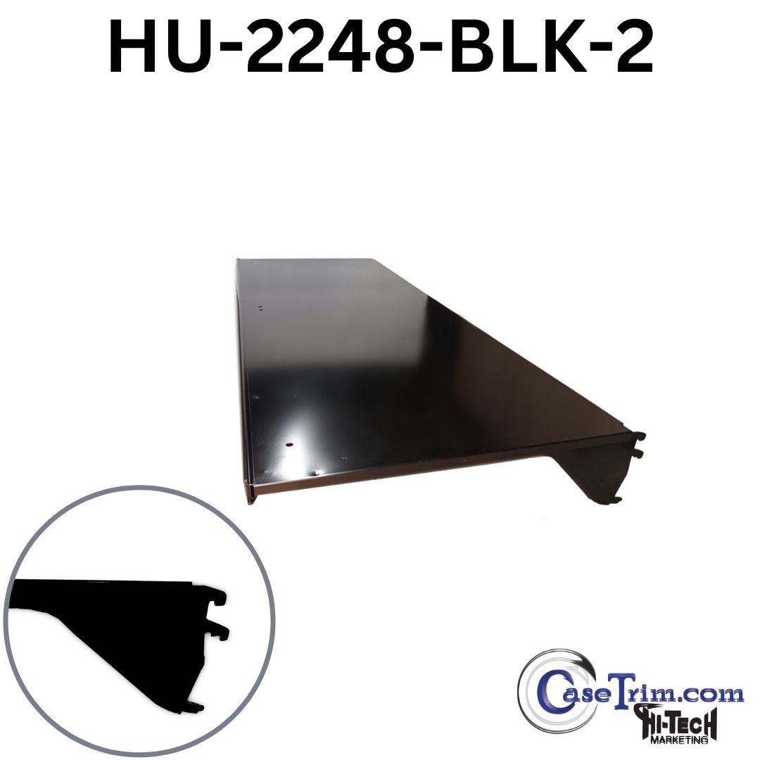 Shelf Hussmann Black 22x48 - blk - 2.