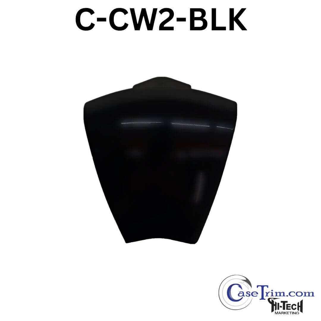 A black plastic object with the words " c-cw 2 blk ".