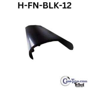 A black plastic object with the words " h-fn blk 1 2 ".