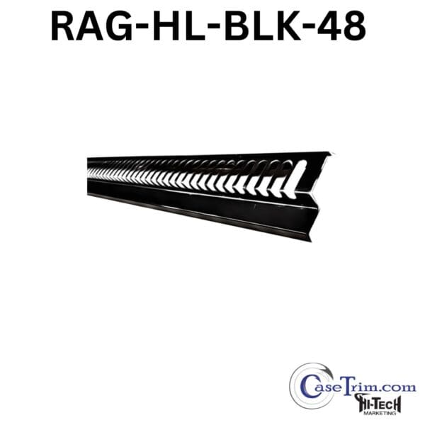 4FT HILL RETURN AIR GRILL, BLACK - hl - blk - 48.