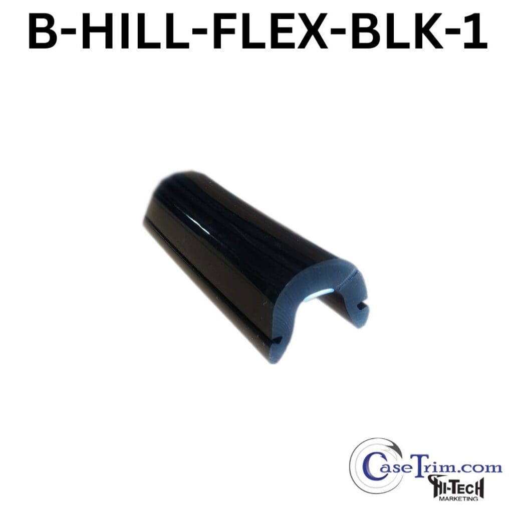 Black rubber trim molding, B-Hill-Flex-Blk-1.