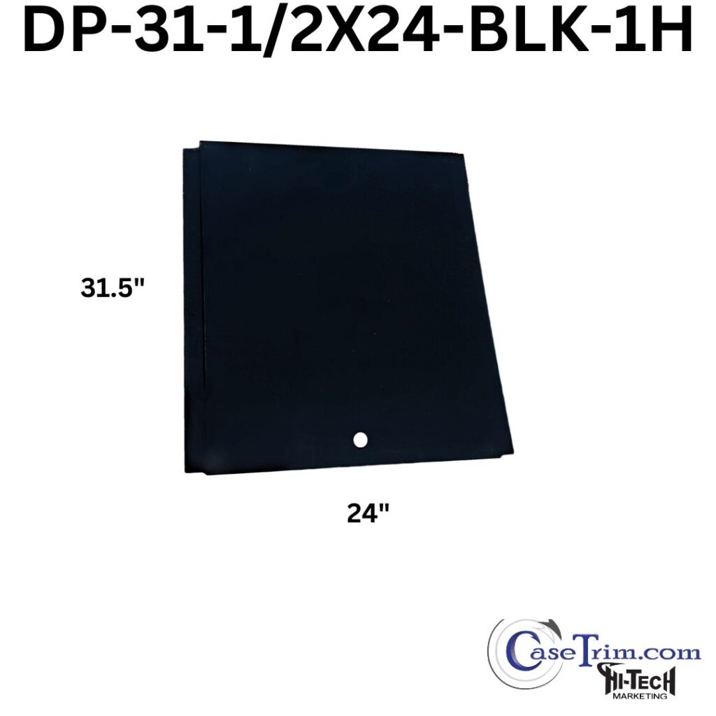 DP-31-1/2X24-BLK-1H 